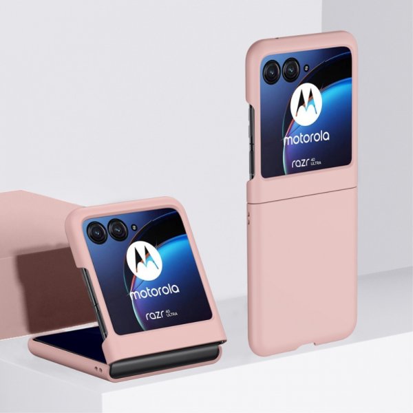 Motorola Razr 40 Ultra Cover Ultra Tynd Pink