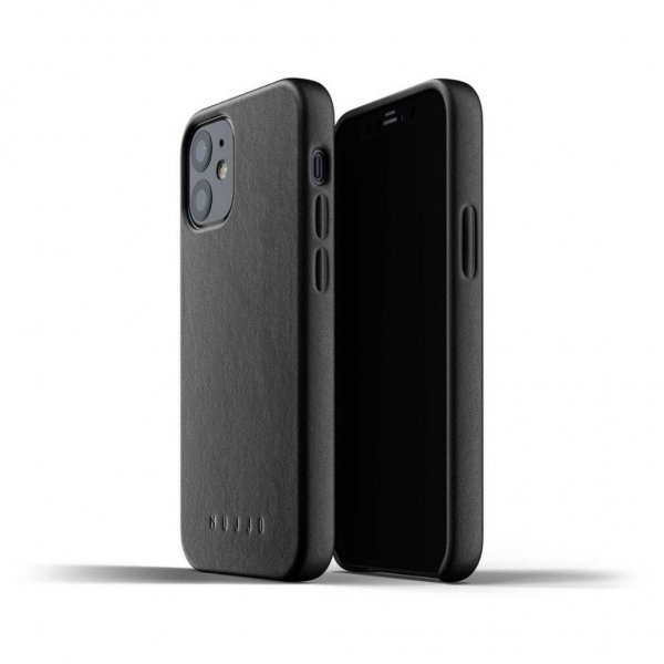 Mujjo iPhone 12 Mini Cover Fuld Lædercover Tan