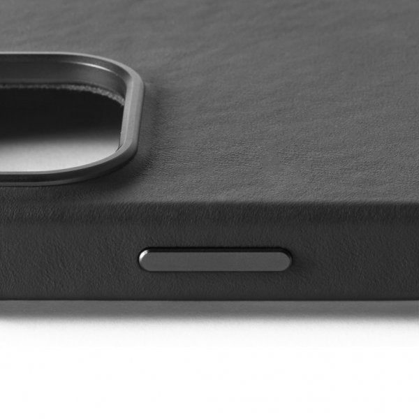 Mujjo iPhone 16 Pro Cover Full Læder Sort