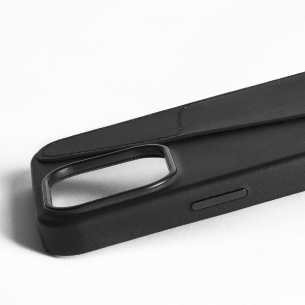 Mujjo iPhone 16 Pro Max Cover Full Leather Wallet Case Sort