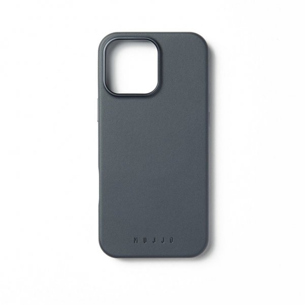 Mujjo iPhone 16 Pro Max Cover Maiz Case Steel Blue