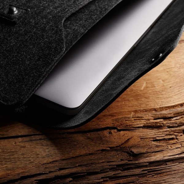 Mujjo MacBook Sleeve 16" Sort