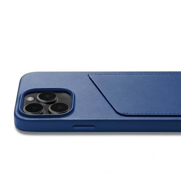 Mujjo iPhone 14 Pro Cover Fuld Læder Wallet Case Sort