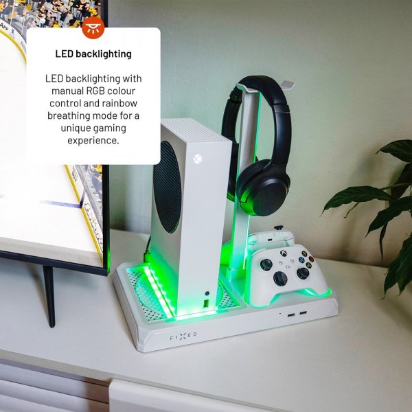 Fast Multifunktionel Dockingstation til Xbox Series X/Series S Hvid