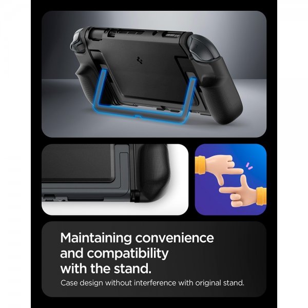 Spigen Nintendo Switch 2 Cover Dual Grip Sort