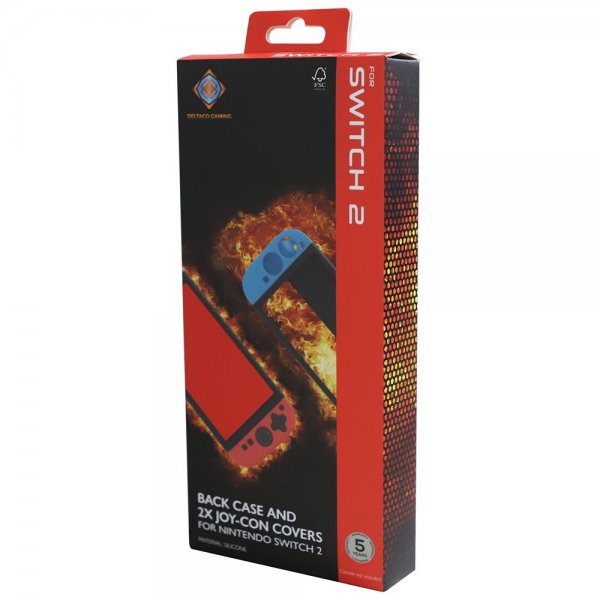 Deltaco Gaming Nintendo Switch 2 Skal Silikone