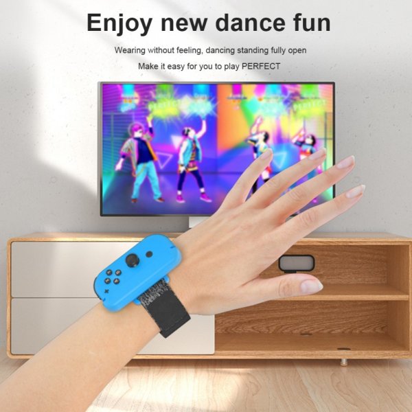 Aolion Nintendo Switch Joy-Con Roterende Armbåndsholder 2-pak
