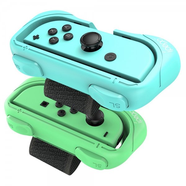 Ipega Nintendo Switch Joy-Con Holder med Håndledsrem 2-pak