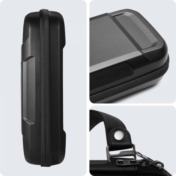 Spigen Nintendo Switch/Switch OLED Etui Rugged Armor Pro Sort