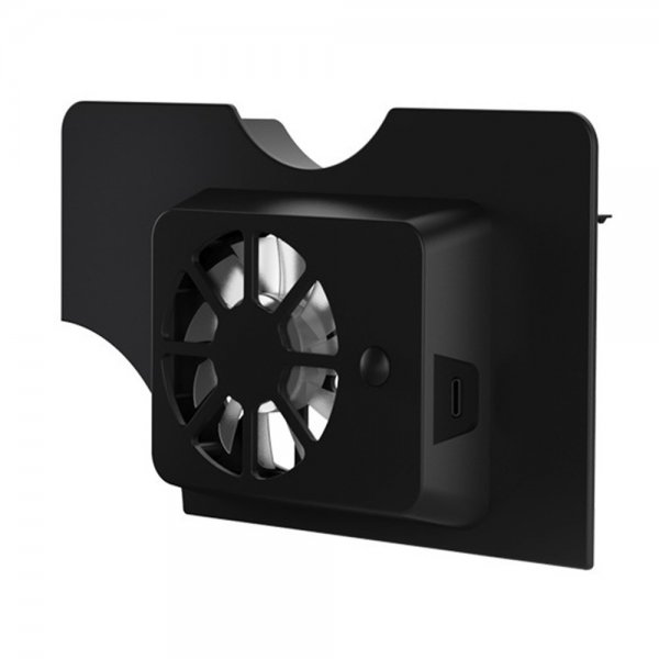 Dobe Nintendo Switch OLED Køleblæser Blåt Lys Sort