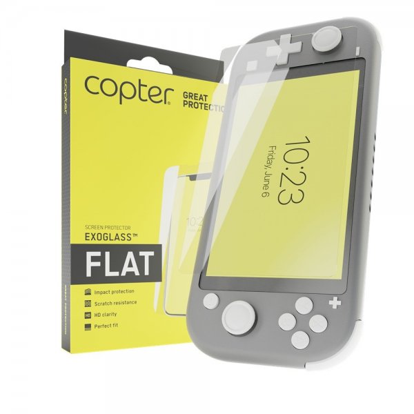 Copter Nintendo Switch OLED Skærmbeskyttelse Exoglass Flat