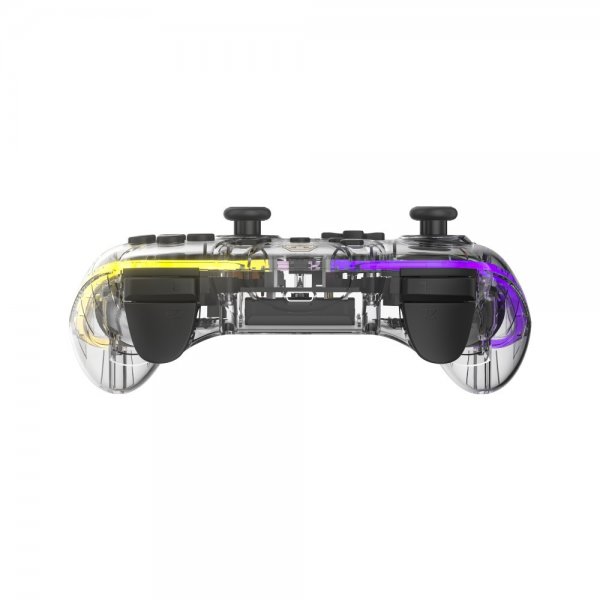Aolion Nintendo Switch Spilcontroller Gennemsigtig RGB