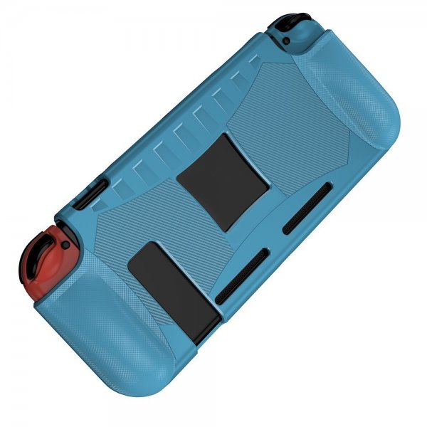 Nintendo Switch Cover Kulfibermønster Blå