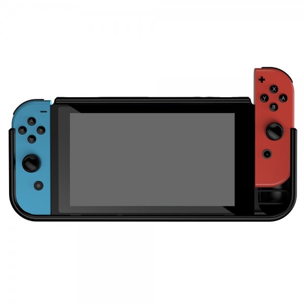 Nintendo Switch-cover kulfibermønster sort