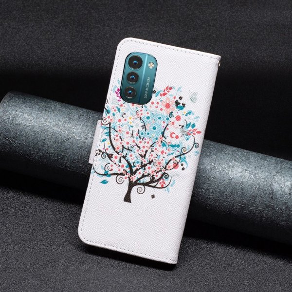 Nokia G11/G21 Etui Motiv Blomstertræ