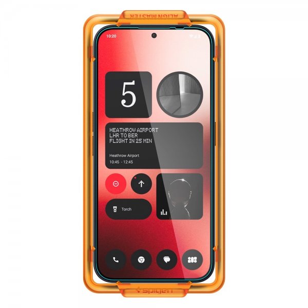 Spigen Nothing Phone (2a) Skærmbeskytter GLAS.tR ALIGNmaster 2-pak