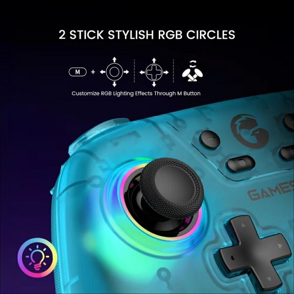 GameSir Nova HD Rumble Gamepad 2.4G Retro White