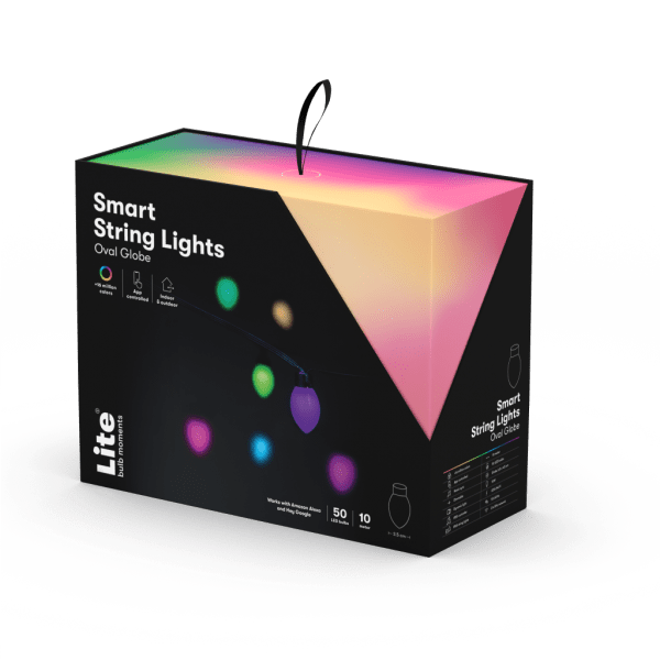 Lite Bulb Moments Smart lyskæde - Ovale globepærer