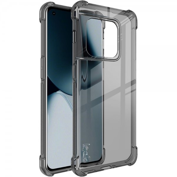 Imak OnePlus 10 Pro Cover Airbag Gennemsigtig Sort