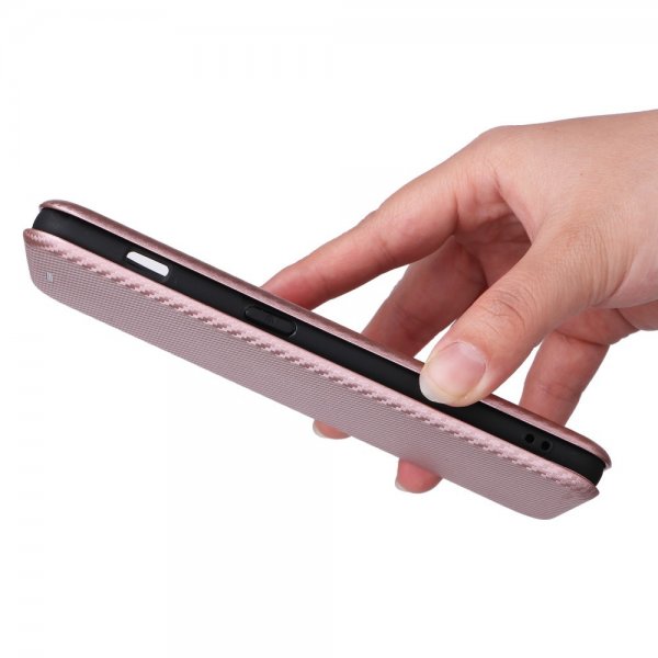 OnePlus 11 Cover Kulfibertekstur Rosaguld