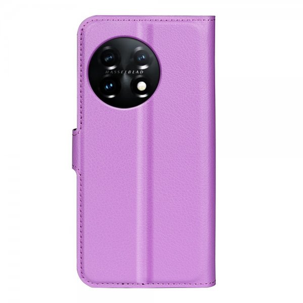 OnePlus 11 Cover Litchi Lilla