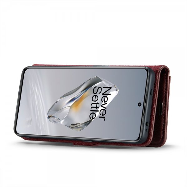 Dg.Ming OnePlus 12 Cover med Aftageligt Cover Rød