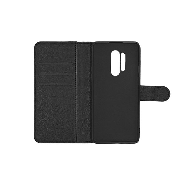 OnePlus 8 Pro Etui med Stativ Sort
