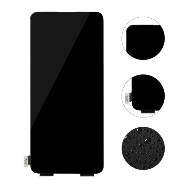 OnePlus 8T Skærm/Display - Sort