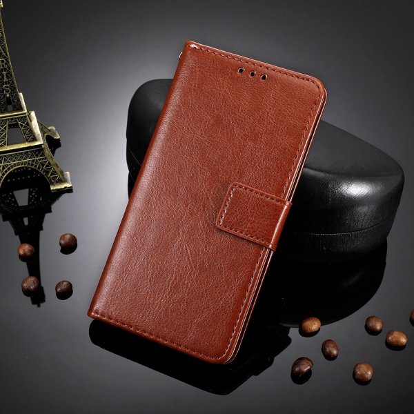Motorola Edge 30 Fusion Cover Lædertekstur Brun