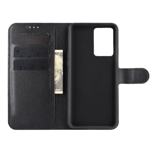 OnePlus Nord 2T Etui med Kortlomme Sort