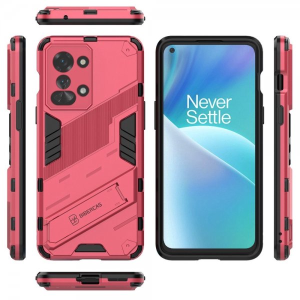 OnePlus Nord 2T Cover Stativfunktion Magenta