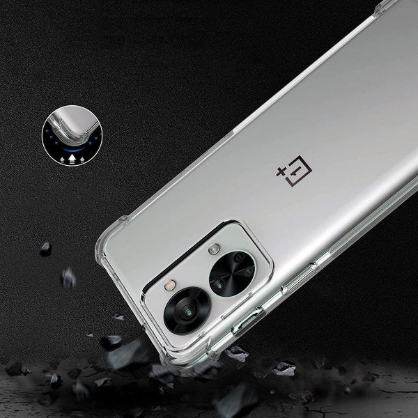 OnePlus Nord 2T Cover Stødabsorberende TPU Transparent