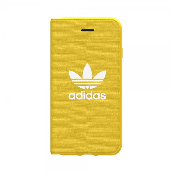 Adidas iPhone 6/6S/7/8/SE Cover ELLER Booklet Case ADICOLOR SS18 Gul