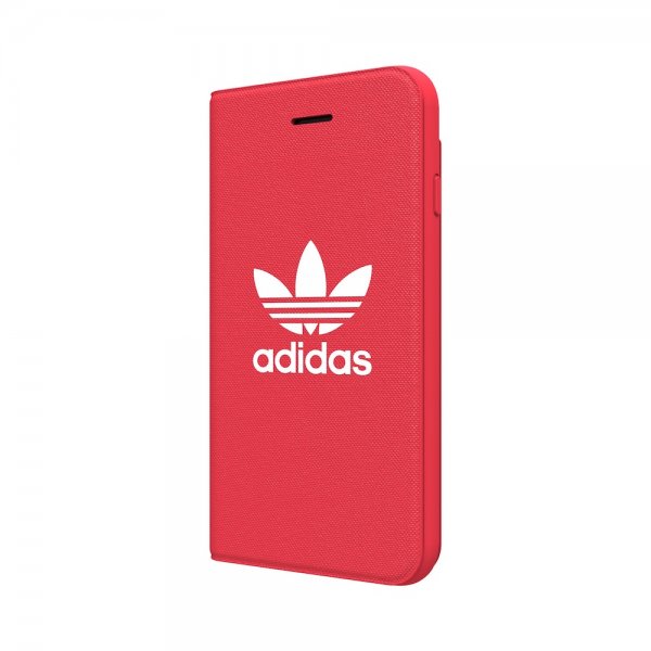 Adidas iPhone 6/6S/7/8/SE Cover OR Booklet Case ADICOLOR SS18 Rød