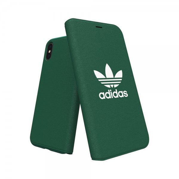 Adidas iPhone X/Xs Cover OR Booklet Case ADICOLOR SS18 Grøn
