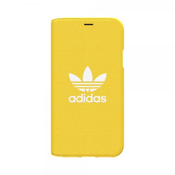 Adidas iPhone X/Xs Cover ELLER Booklet Case ADICOLOR SS18 Gul