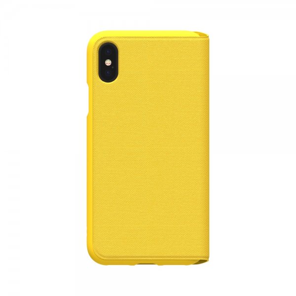 Adidas iPhone X/Xs Cover ELLER Booklet Case ADICOLOR SS18 Gul