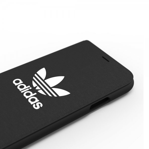 Adidas iPhone X/Xs Cover ELLER Booklet Case ADICOLOR SS18 Sort