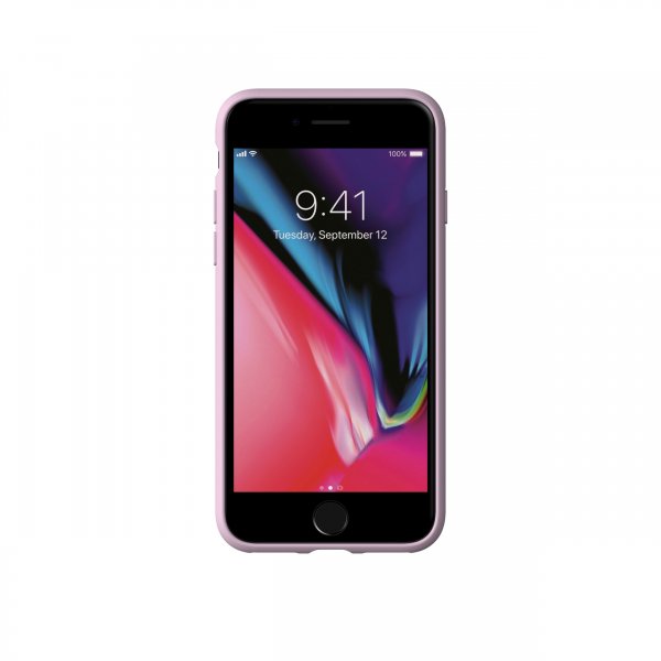 Adidas iPhone 6/6s/7/8/SE Cover OR Moulded Case Canvas FW18 Clear Pink