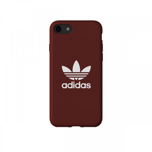 Adidas iPhone 6/6s/7/8/SE Cover ELLER Støbt Etui Lærred FW18 Maroon