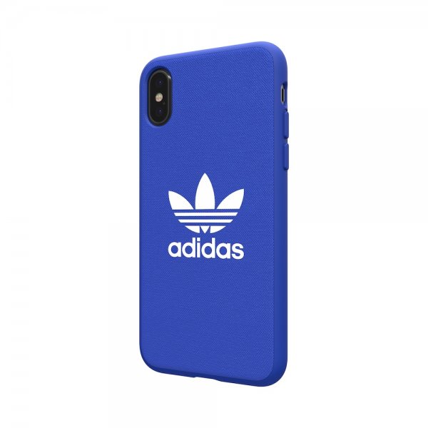 Adidas iPhone X/Xs Cover OR Moulded Case ADICOLOR SS18 Blå