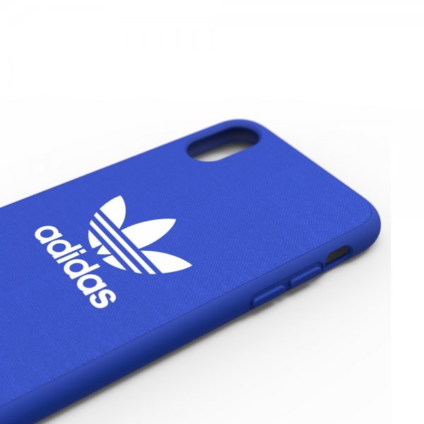 Adidas iPhone X/Xs Cover OR Moulded Case ADICOLOR SS18 Blå