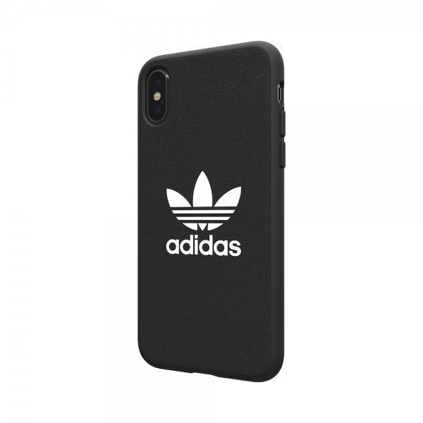 Adidas iPhone X/Xs Cover ELLER Trefoil Snap Case ADICOLOR SS18 Sort