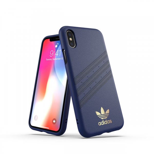 Adidas iPhone X/Xs Skal OR Moulded Case FW18 Mørkeblå