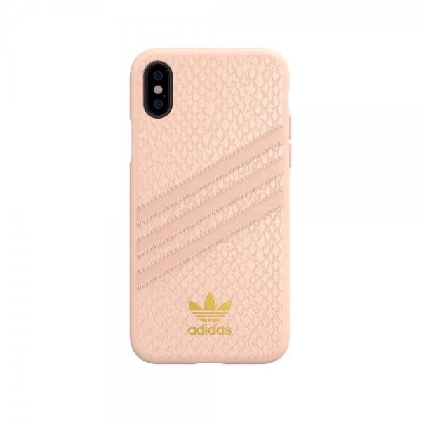 Adidas iPhone X/Xs Cover OR Moulded Case Snake FW18 Rosa