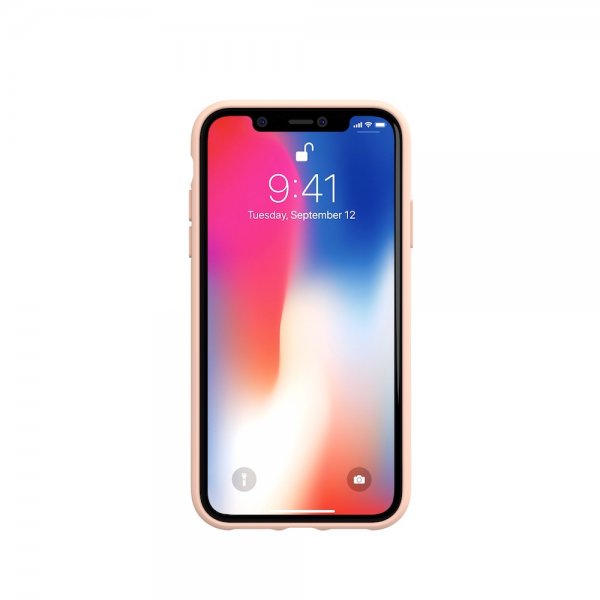 Adidas iPhone Xr Cover ELLER 3-Stripes Snap Case Snake FW18 Rosa