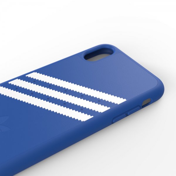Adidas iPhone Xr Cover OR Moulded Case Suede FW18 Collegiate Royal