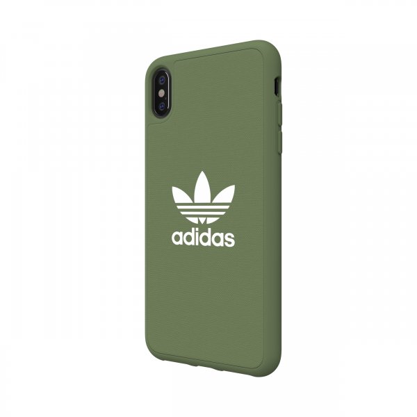 Adidas iPhone Xs Max Cover OR Moulded Case Canvas FW18 Trace Green