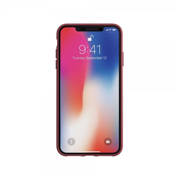Adidas iPhone Xs Max Cover OR Moulded Case Suede FW18 Rosa