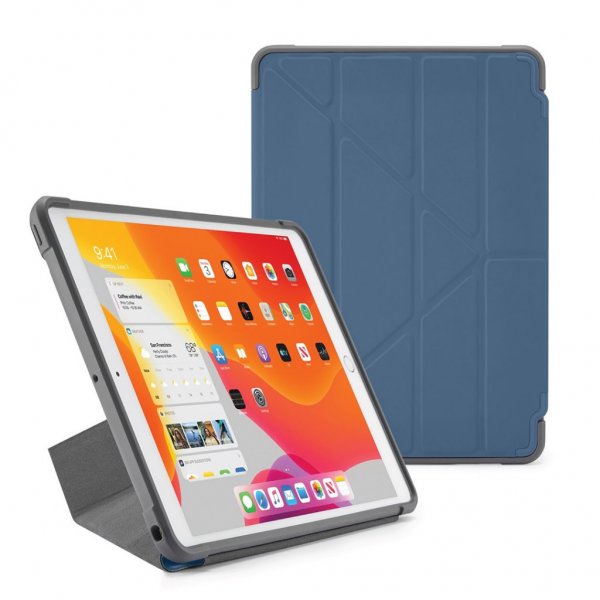 Pipetto iPad 10.2 (gen 7/8/9) Cover Origami Shield Marineblå